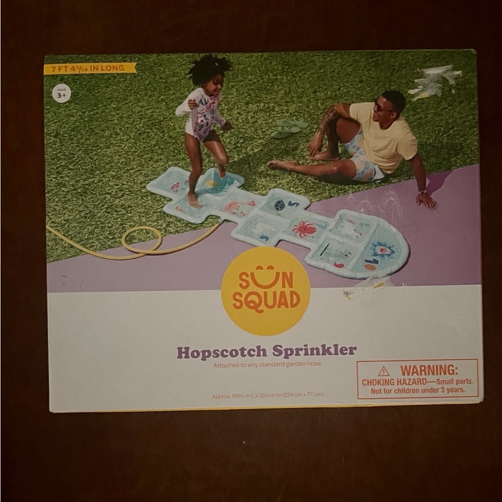Sun Squad Hopscotch Sprinkler